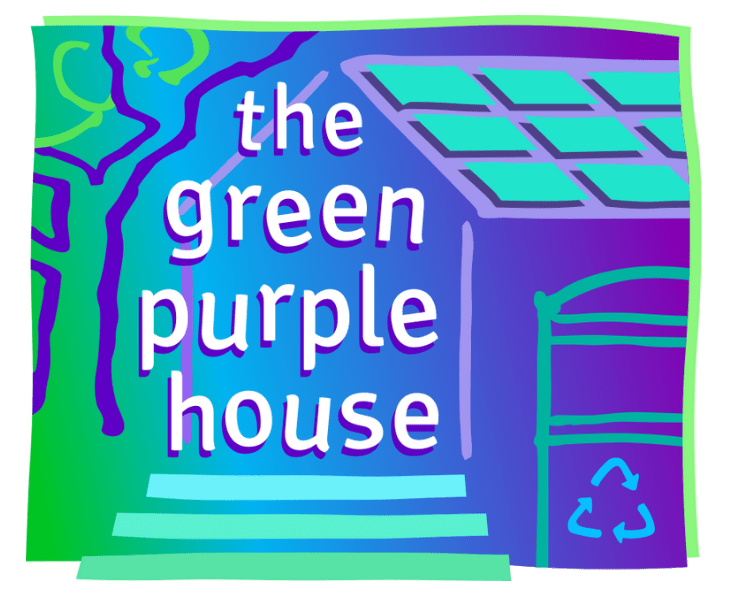 The Green Purple House Logo